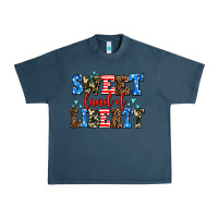 Midnight Navy sweet land of liberty Urban Heavy Tee - AdoDesignShop