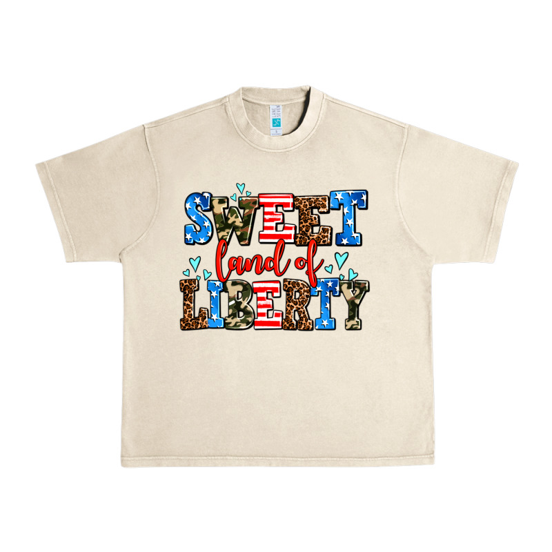 Sweet Land Of Liberty Urban Heavy Tee by AdoDesignShop | Teevron
