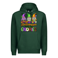 Sports Green Halloween with My Gnomes Premium Hoodie - texasbilliewilder