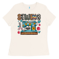 Bone sewing life Ladies Tee - Zillion Design Studio