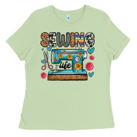 Matcha sewing life Ladies Tee - Zillion Design Studio
