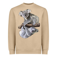 Mushroom Koala Heavyweight Sweatshirt - LillyAllenDesigns