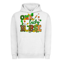 Pigment Lunar Rock St. Patricks Day one lucky nurse Urban Hoodie - HowdyJamesFarm