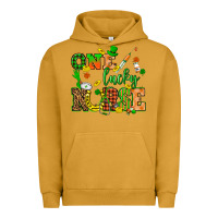 Pigment Peanut Butter St. Patricks Day one lucky nurse Urban Hoodie - HowdyJamesFarm