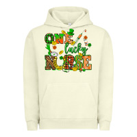 Pigment Pistachio St. Patricks Day one lucky nurse Urban Hoodie - HowdyJamesFarm