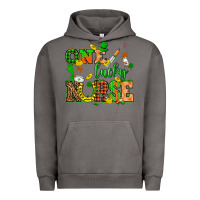 Pigment Tornado St. Patricks Day one lucky nurse Urban Hoodie - HowdyJamesFarm