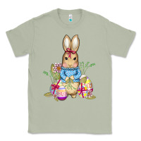 Matcha easter bunny and eggs Classic Tee - AdoDesignShop