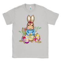 Moon Dust easter bunny and eggs Classic Tee - AdoDesignShop