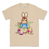 Mushroom easter bunny and eggs Classic Tee - AdoDesignShop