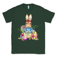 Sports Green easter bunny and eggs Classic Tee - AdoDesignShop