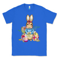 True Royal easter bunny and eggs Classic Tee - AdoDesignShop