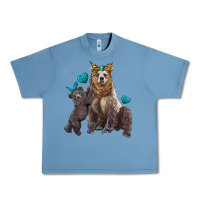 Pebble Blue mama bear and baby bear Urban Heavy Tee - Artiststas