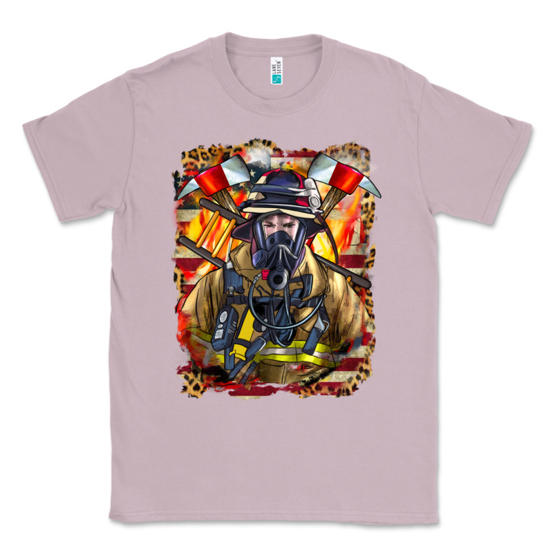 Firefighter Axe And Ladder Classic Tee by LillyAllenDesigns | Teevron