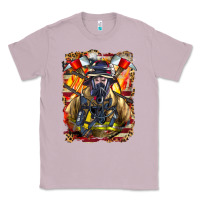 Lilac firefighter axe and ladder Classic Tee - LillyAllenDesigns