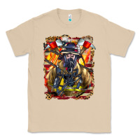 Mushroom firefighter axe and ladder Classic Tee - LillyAllenDesigns