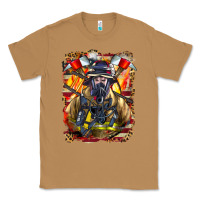Toasted Coconut firefighter axe and ladder Classic Tee - LillyAllenDesigns