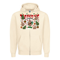 Sandshell Boojee Christmas cake Zipper Hoodie - MaliasSmallBusiness