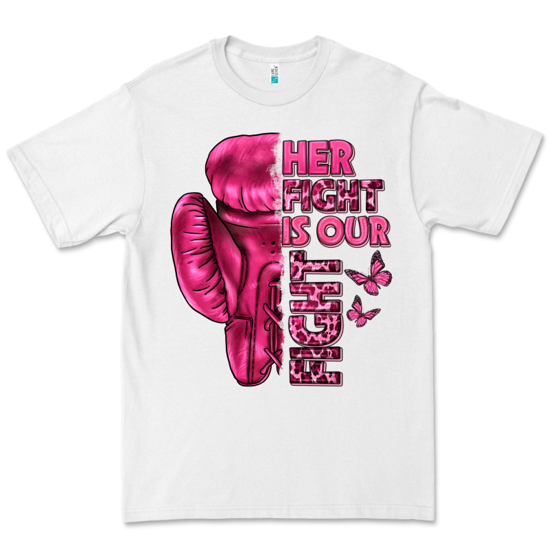 Her Fight Is Our Fight Cancer Premium Tee by texasbilliewilder | Teevron