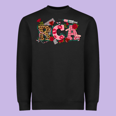 Valentines Day Rca Heavyweight Sweatshirt Designed By Nancycooperartshop