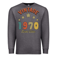 Charcoal Heather Vintage 1970 Limited Edition Premium Sweatshirt - Bettercallsaul
