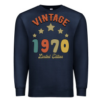 Navy Vintage 1970 Limited Edition Premium Sweatshirt - Bettercallsaul