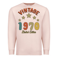 Pale Pink Vintage 1970 Limited Edition Premium Sweatshirt - Bettercallsaul