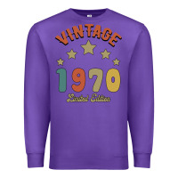 Purple Vintage 1970 Limited Edition Premium Sweatshirt - Bettercallsaul
