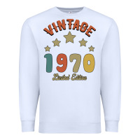 White Vintage 1970 Limited Edition Premium Sweatshirt - Bettercallsaul