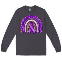 Smoke awerenes ribbon  rainbow Long Sleeve Tee - MaliasSmallBusiness