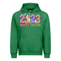 Emerald 2023 Happy Easter Urban Hoodie - CowGirlArtShop