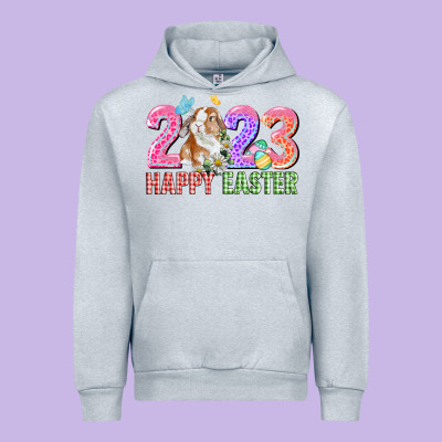2023 Happy Easter Urban Hoodie Designed By Cowgirlartshop
