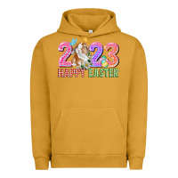 Pigment Peanut Butter 2023 Happy Easter Urban Hoodie - CowGirlArtShop