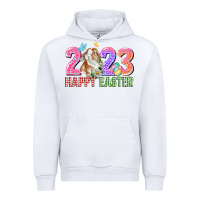 White 2023 Happy Easter Urban Hoodie - CowGirlArtShop
