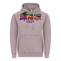 Vintage Zinc senior 2024 halloween Vintage Hoodie - RanaPortraitStore