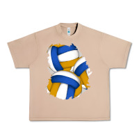 Burro volleyball patch Urban Heavy Tee - AdoDesignShop