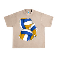 French Oak volleyball patch Urban Heavy Tee - AdoDesignShop