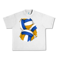 Lunar Rock volleyball patch Urban Heavy Tee - AdoDesignShop