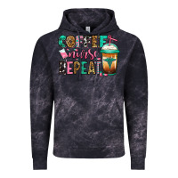 Cloud Black nurse coffee repeat Vintage Hoodie - Jasminsmagicworld