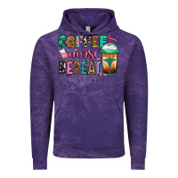 Cloud Purple nurse coffee repeat Vintage Hoodie - Jasminsmagicworld