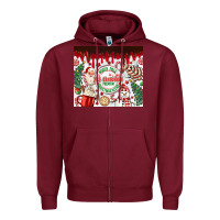 Christmas Hot Chocolate Zipper Hoodie | Teevron