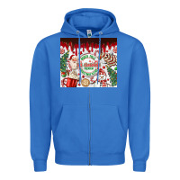 True Royal christmas hot chocolate Zipper Hoodie - MaliasSmallBusiness