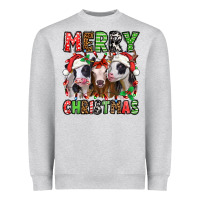 Merry Christmas Heifers Heavyweight Sweatshirt | Teevron