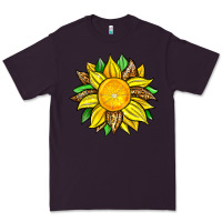 Plum lemon sunflower Premium Tee - Zillion Design Studio