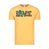 Vintage Mustard western gemstone sunflowers serape leopard turquoise love Vintage Tee - Artiststas