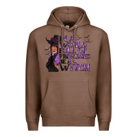 Chestnut In a World Full of Princesses Be a Witch Premium Hoodie - texasbilliewilder