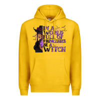 Lemon In a World Full of Princesses Be a Witch Premium Hoodie - texasbilliewilder