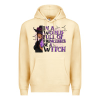 Pina Colada In a World Full of Princesses Be a Witch Premium Hoodie - texasbilliewilder