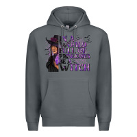 Rock In a World Full of Princesses Be a Witch Premium Hoodie - texasbilliewilder