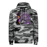 Slate Camo In a World Full of Princesses Be a Witch Premium Hoodie - texasbilliewilder