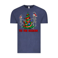 Vintage Denim tis the season Vintage Tee - AdoDesignShop